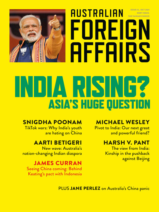 Title details for AFA13 India Rising? by Jonathan Pearlman - Available